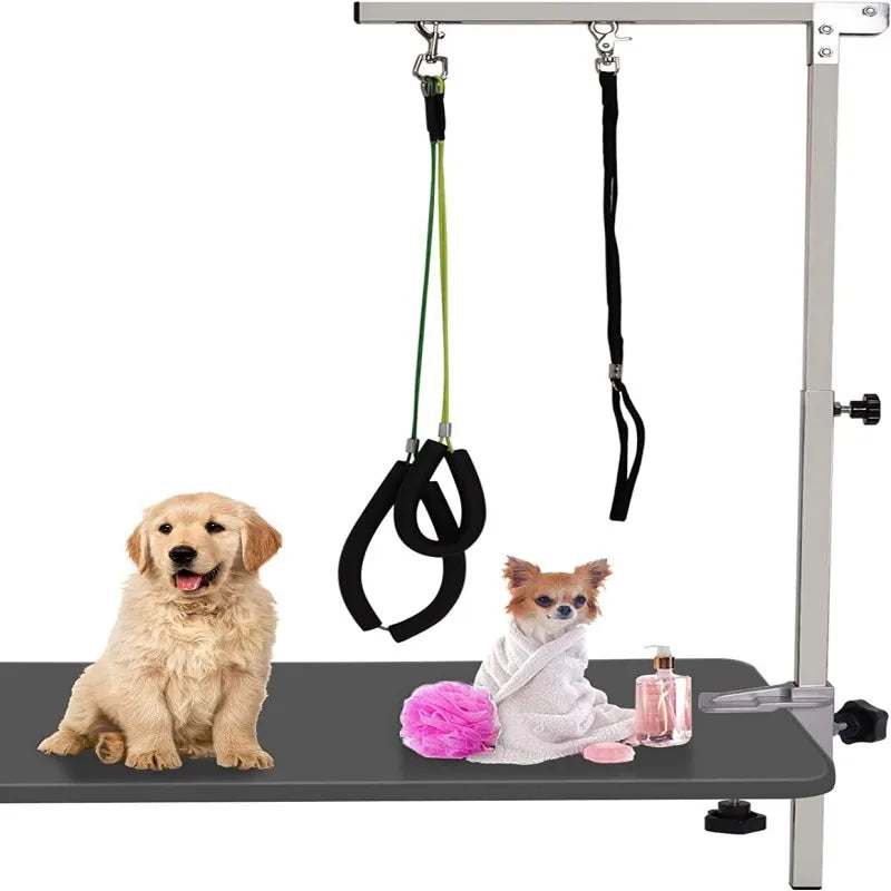 Pet Dog Grooming Arm Pet Dog Grooming Table Bracket Arm with Restraint Rope