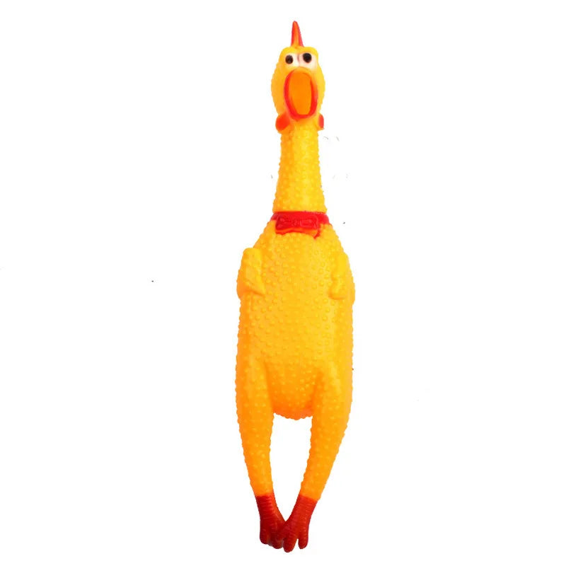 Dog Toy Voice Teddy Small and Medium-sized Dog Desperate Chicken Cuckoo Chicken Cry Chicken Cry Chicken Pet Supplies Wholesale