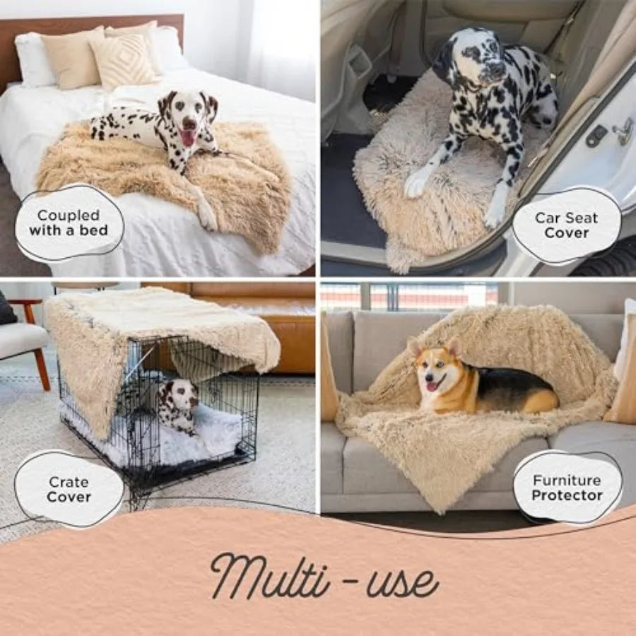 Calming Shag Dog Blanket