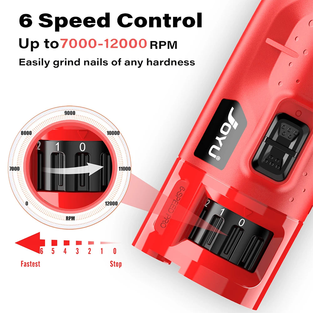 Super Quiet Powerful 6-Speed Nail Trimmer