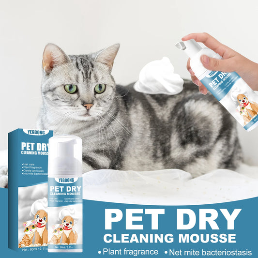 Pet Dry Cleaning  Shampoo Waterless