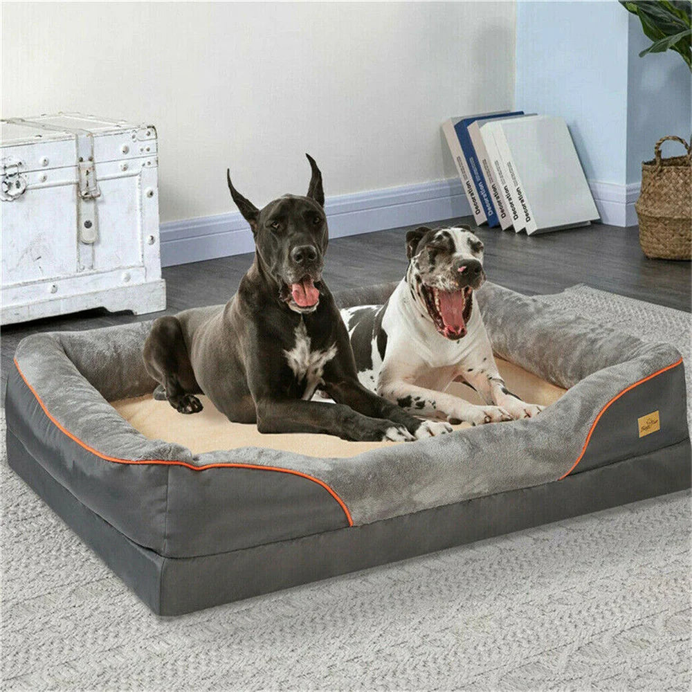 Orthopedic Dog Bed Memory Foam Pet Sofa Couch