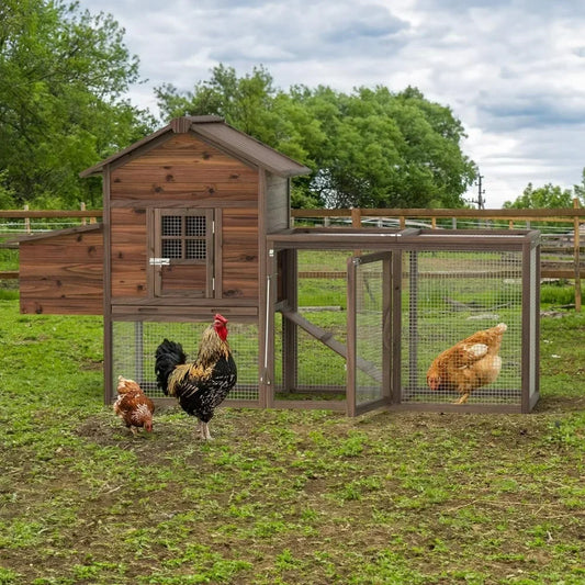 Chicken Coop 80'' Outdoor for Chickens