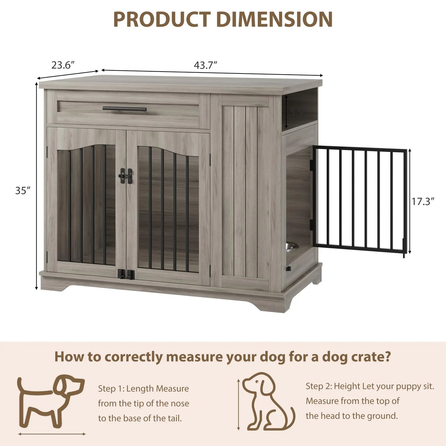 Heavy Duty Wooden Dog Kennel