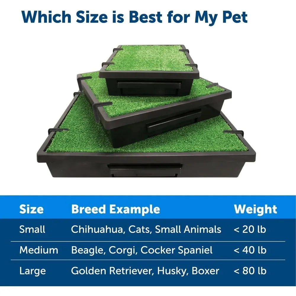 Portable Dog Potty Alternative for Puppy Pads