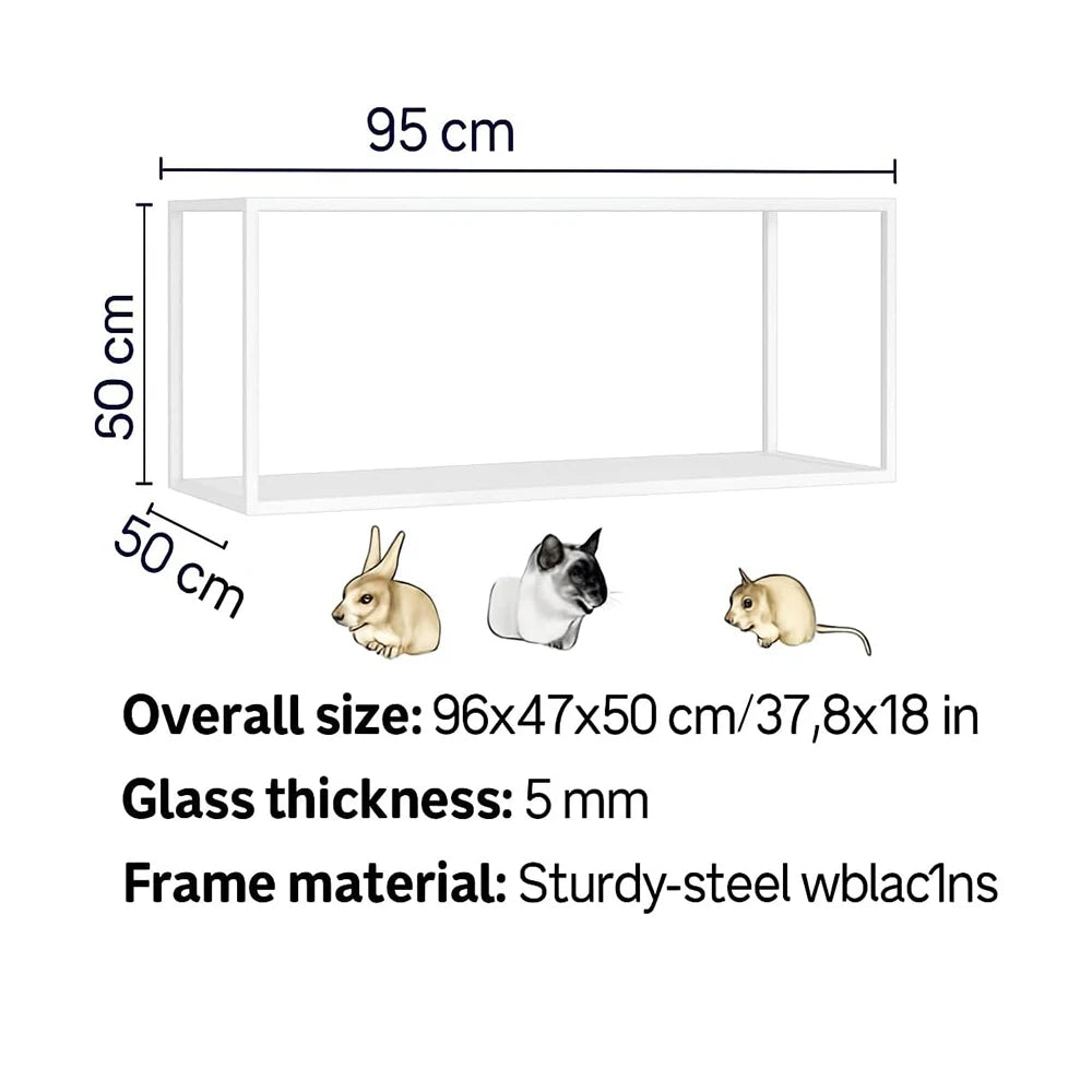 Transparent Hamster Habitats