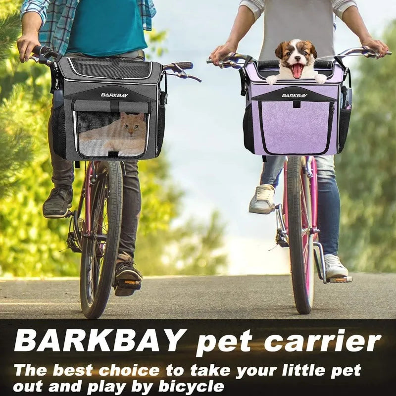 Dog Bike Basket Carrier