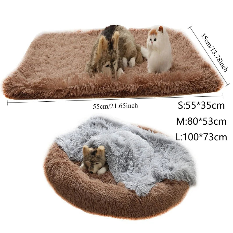 Soft Pet Blanket Mat Warm Dog
