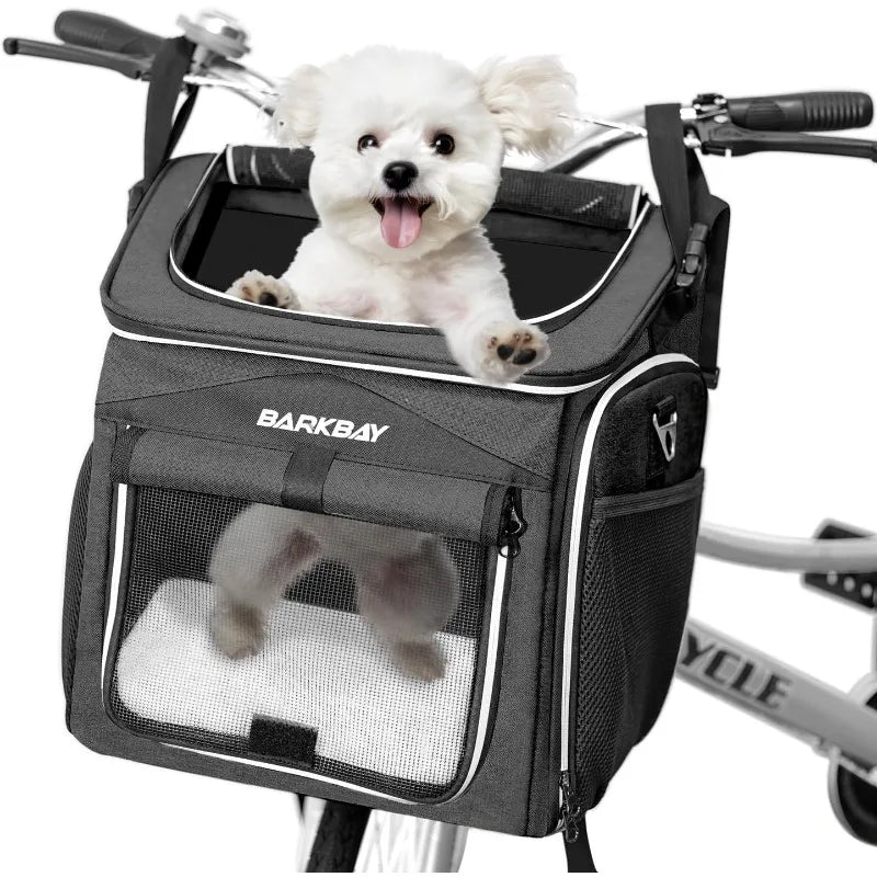 Dog Bike Basket Carrier