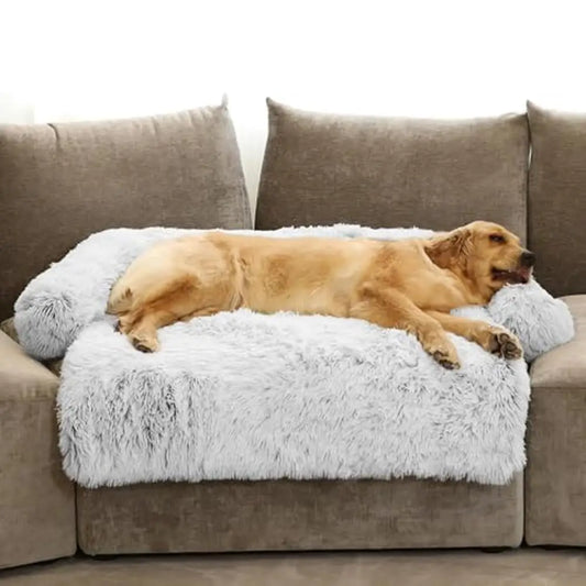 Fluffy Plush Calming Dog Bed Mat