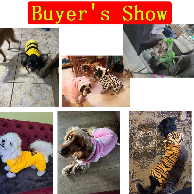Dog Fleece Costume