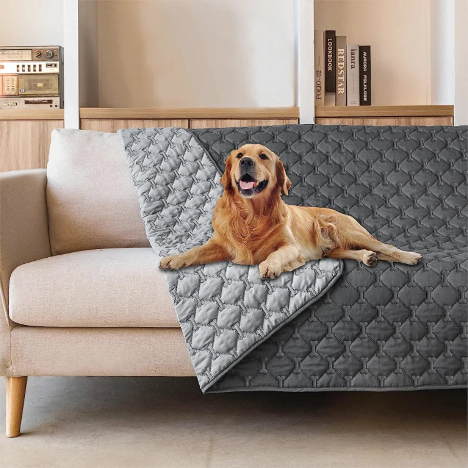 Double-Faced 100% Waterproof Dog Sofa Blanket