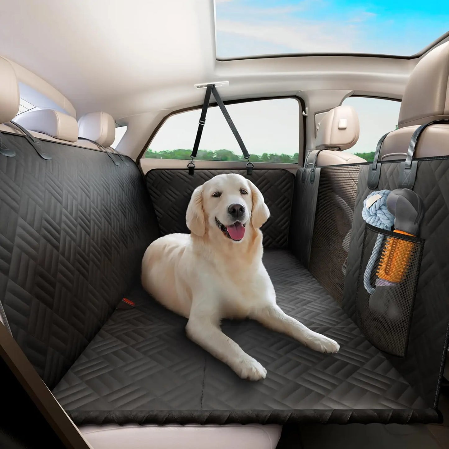 Car Rear Seat Dog Seat Cover