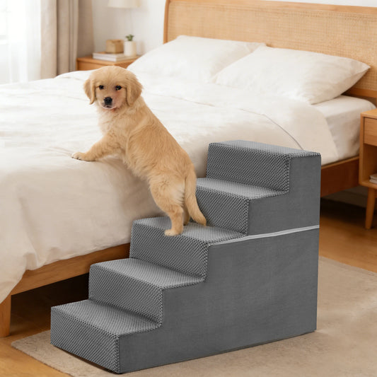 Right Angled Foam Dog Stairs