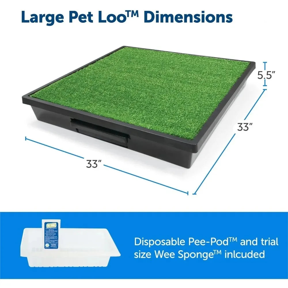 Portable Dog Potty Alternative for Puppy Pads