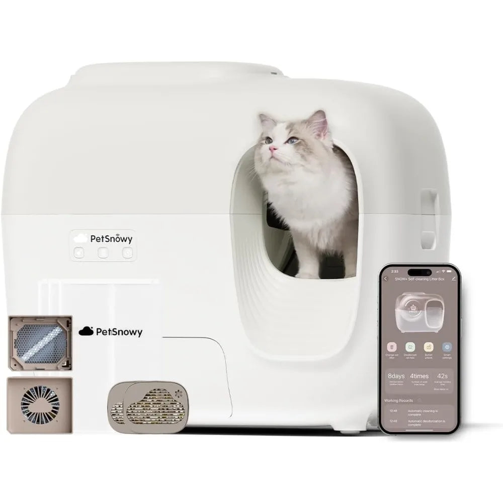 Automatic Cat Litter Box Self Cleaning Litter Box