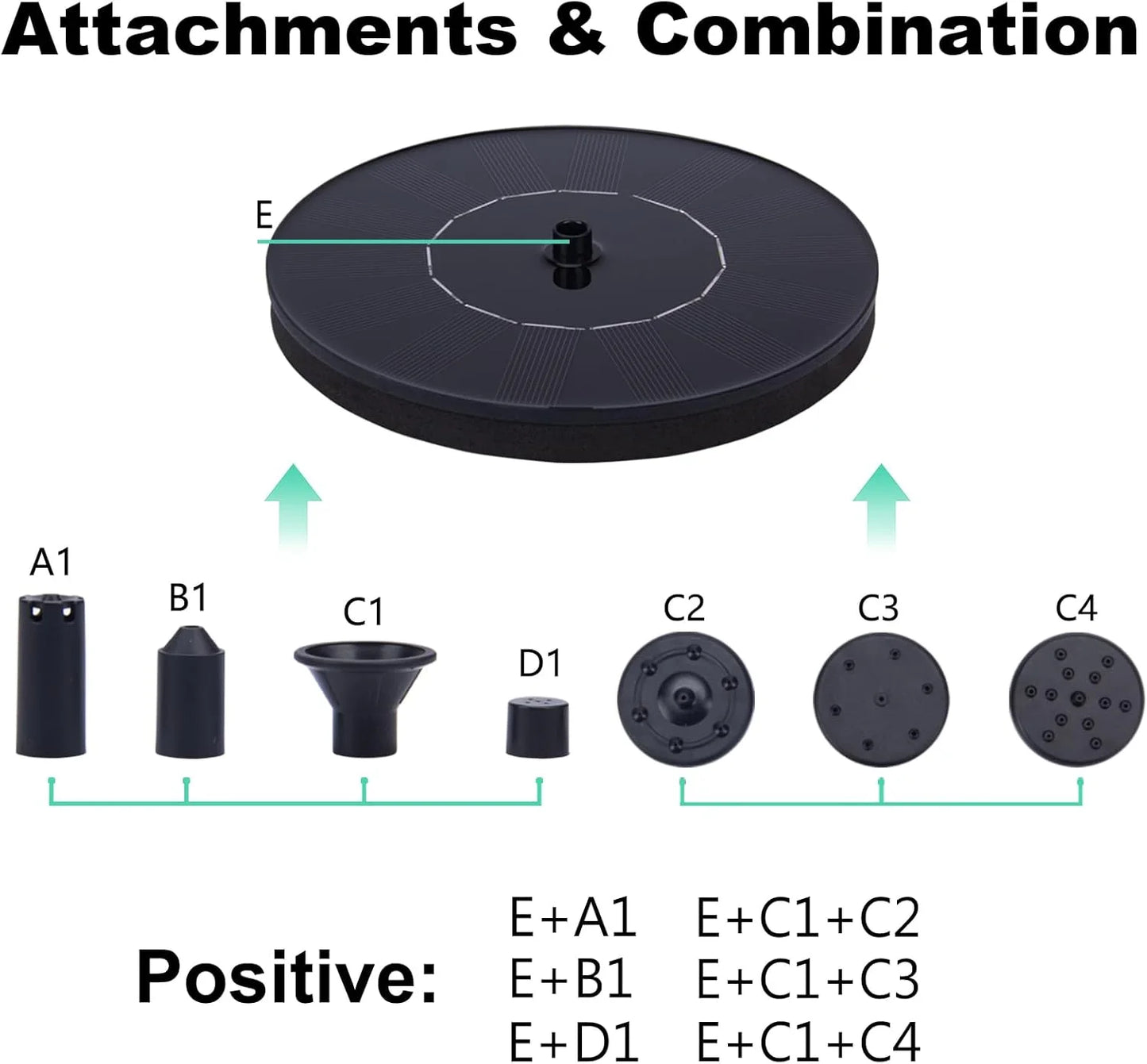 Solar Floating Solar Water Pump for Bird Bath