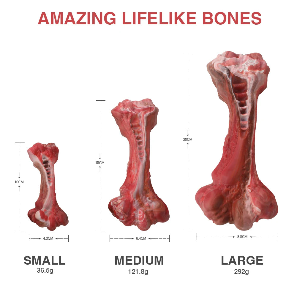 Large Dogs Bone-Shaped Indestructible Dog Toys