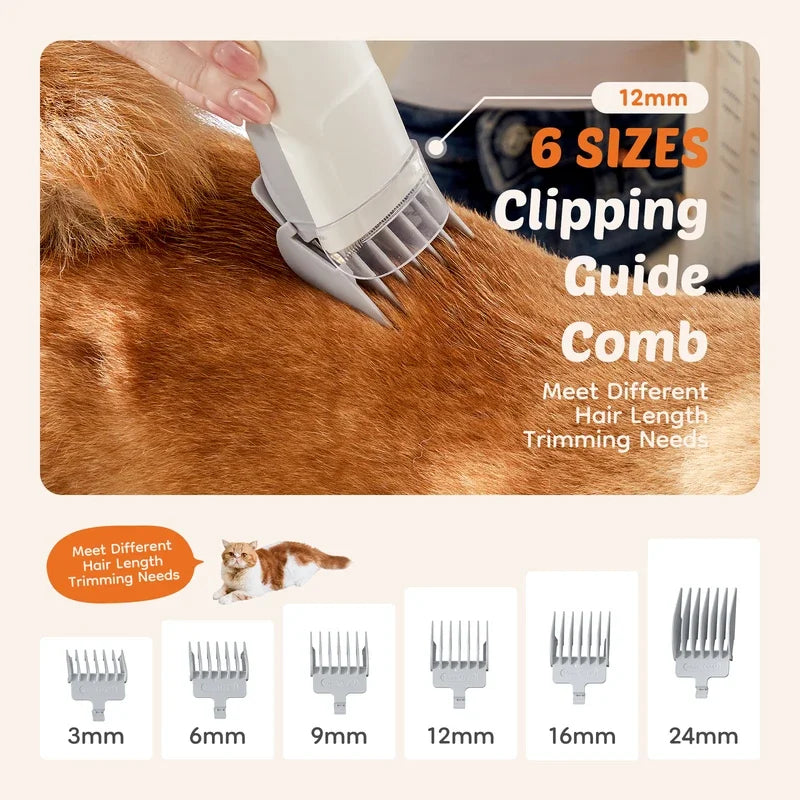 Dog Grooming Vacuum & Grooming Kit