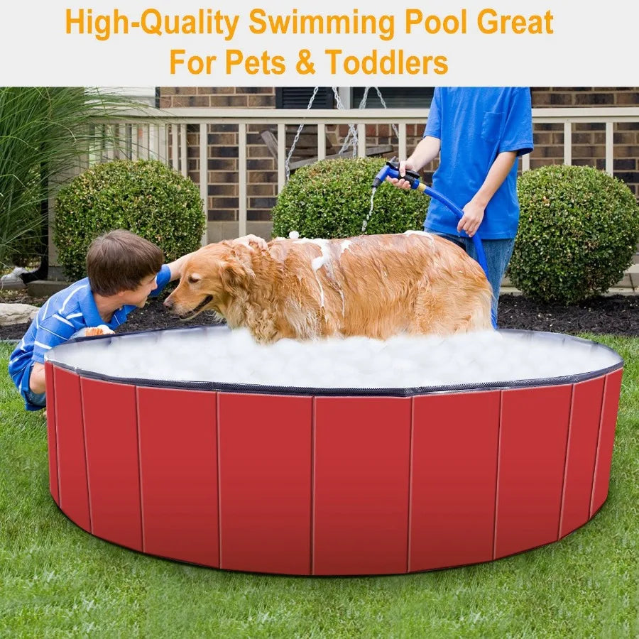 Foldable Pet Swimming Pool PVC Dog Swim Pool