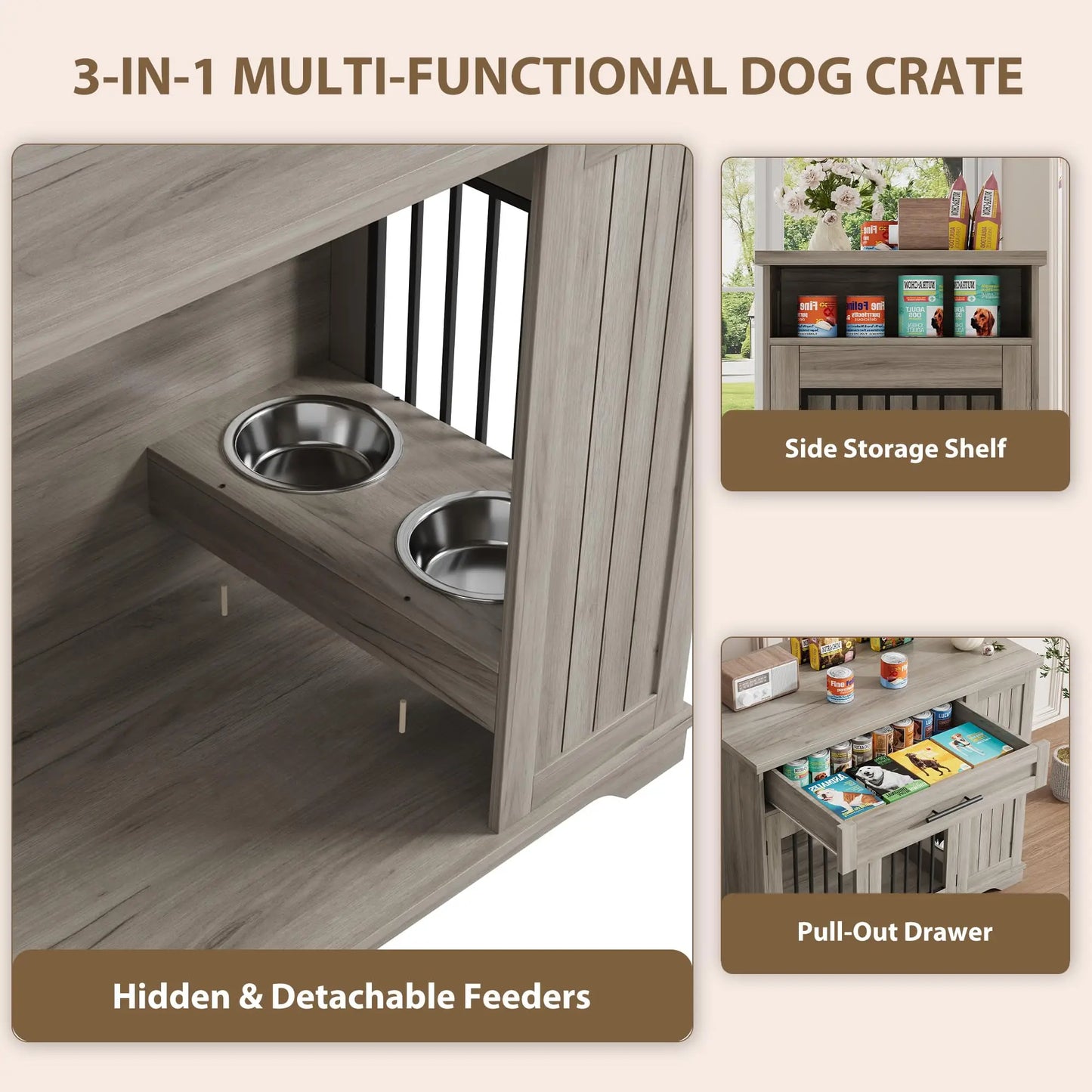 Heavy Duty Wooden Dog Kennel