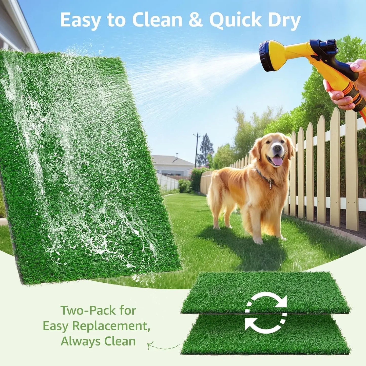 Dog Grass Pee Pads, Artificial