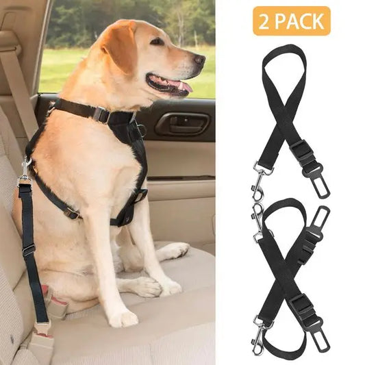 Dog Seat Belt Leash Adjustable