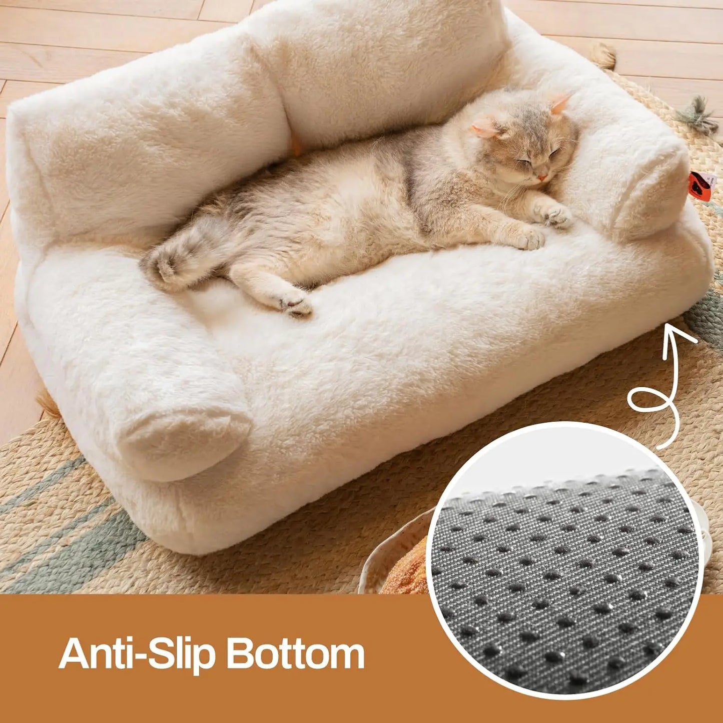 Pet Bed Fluffy and Soft Sofa