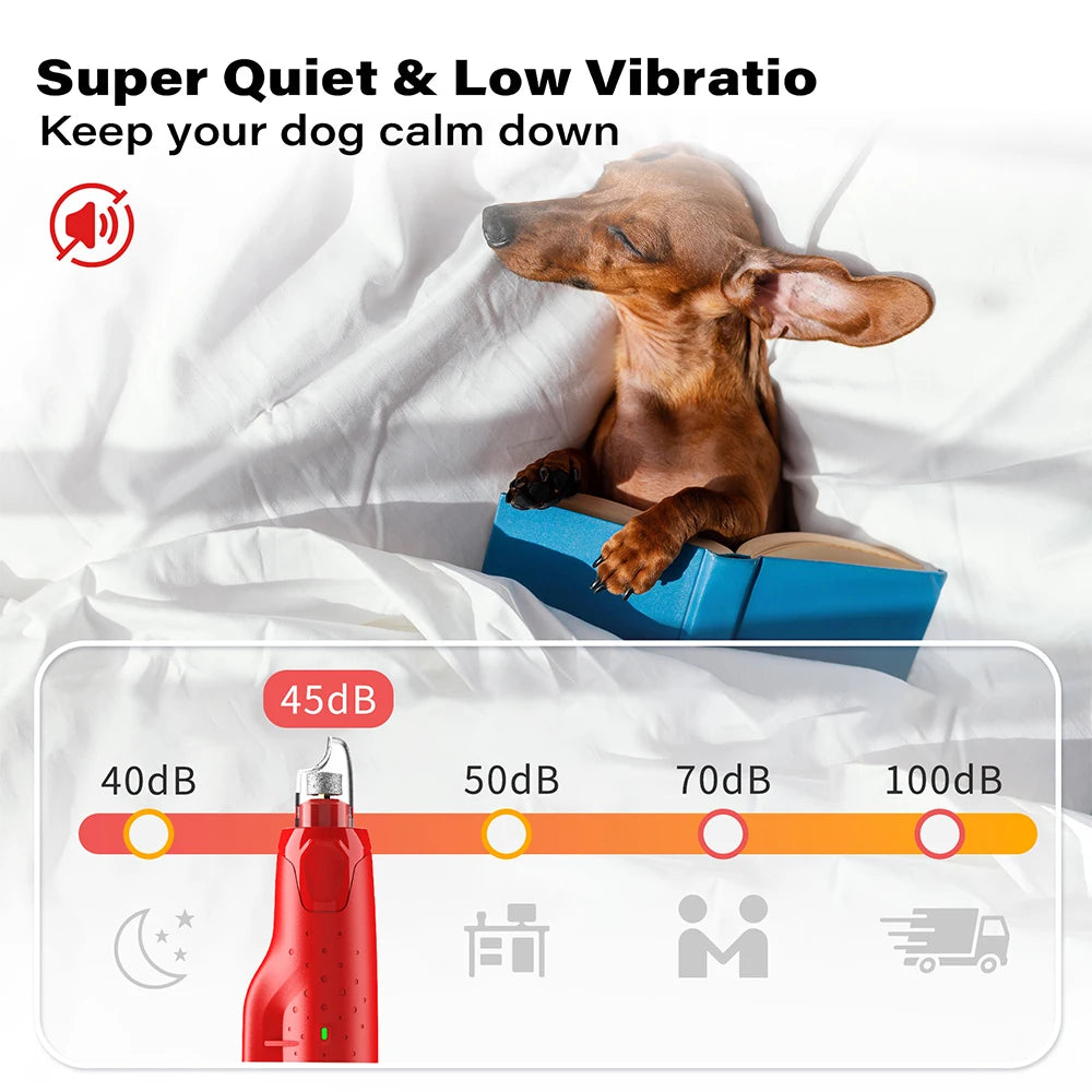 Super Quiet Powerful 6-Speed Nail Trimmer