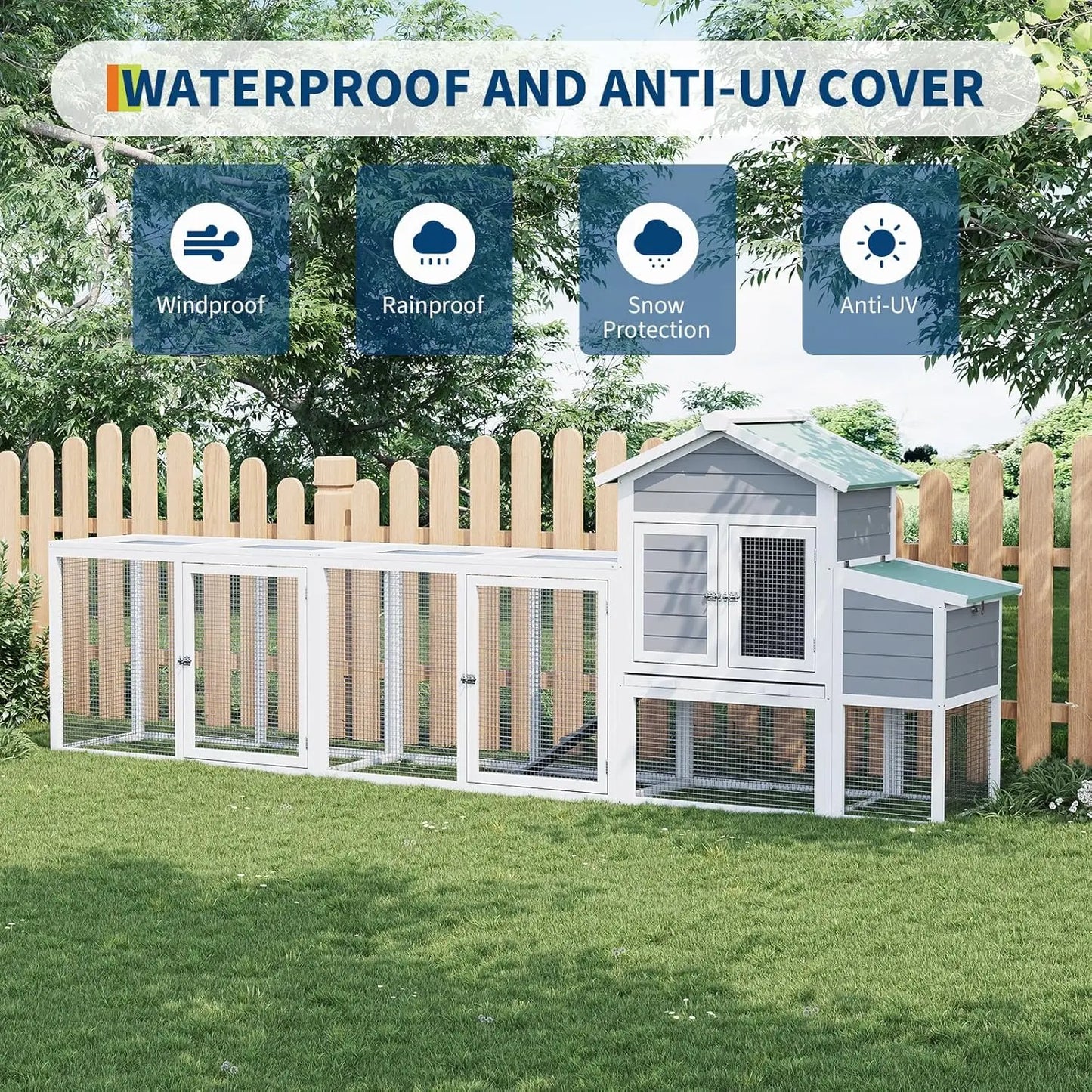 Weatherproof  Multi-Pet Hen House