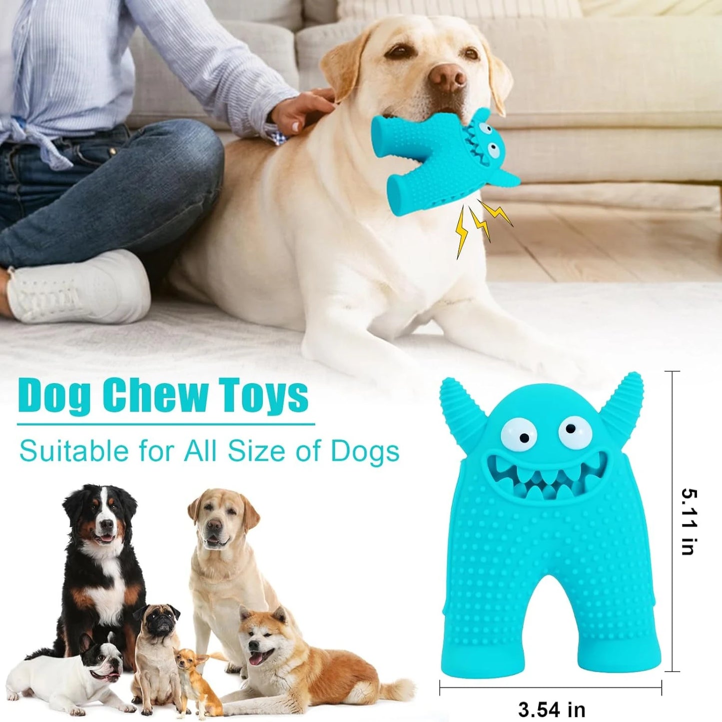 Squeaky Dog Toys for Aggressive Chewers