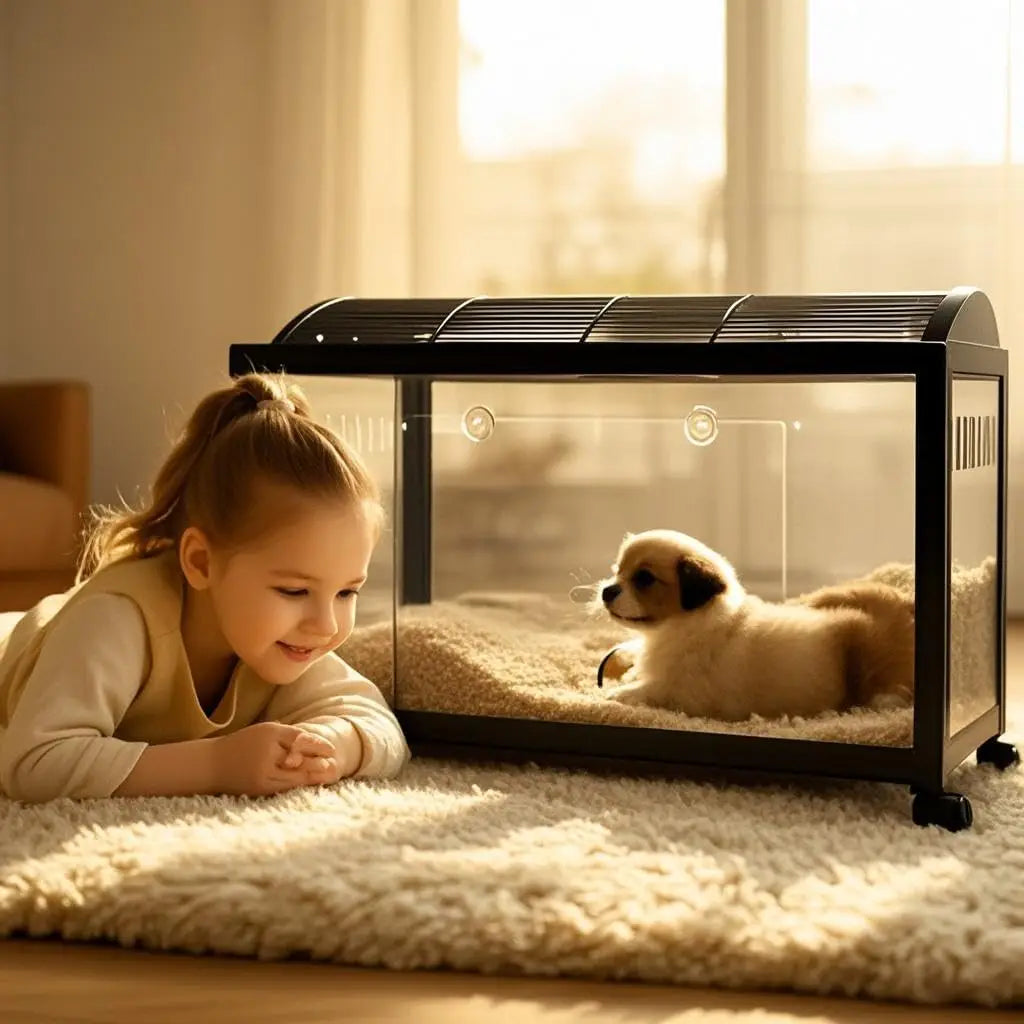 Transparent Hamster Habitats