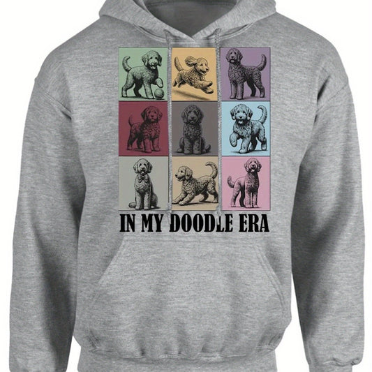 I'm In My Golden Doodle Era  Print Pullover Hoodie