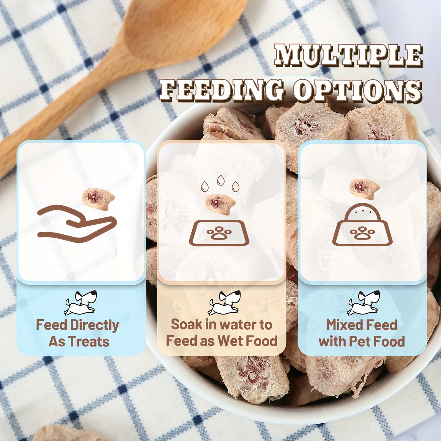 Freeze Dried Pet Food Chicken Neck