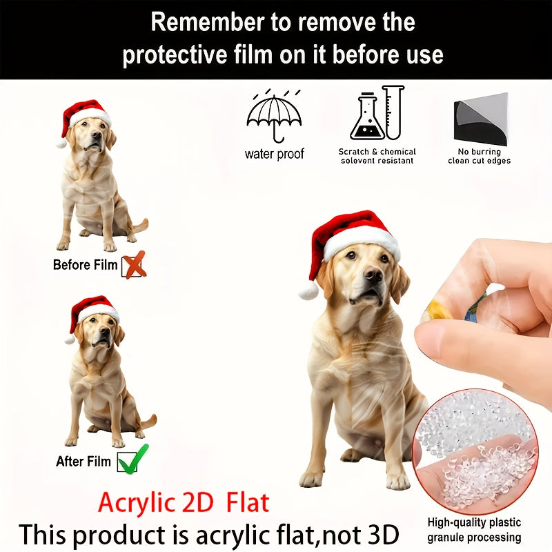 24pcs Christmas Dog Ornaments Set