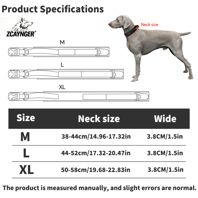 Tactical Dog Collar with Handle