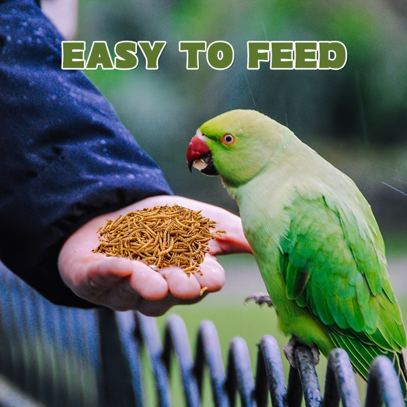 9oz Dry Breadworm Larvae Bird Feed Rich In High protein